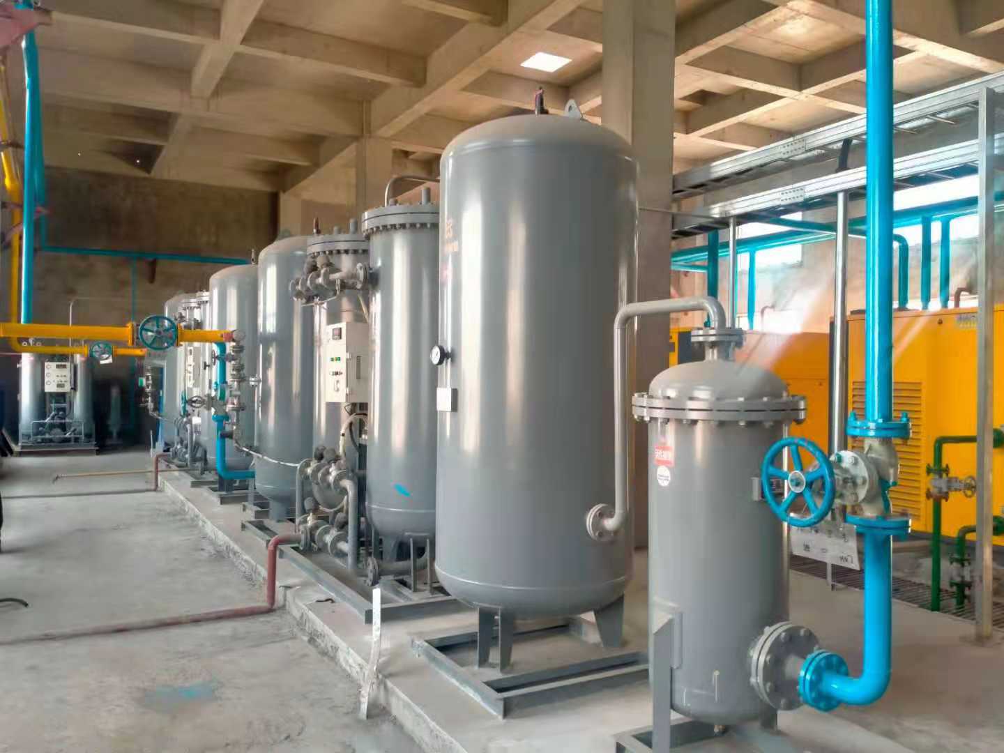 山西新能源制氮機(jī)用戶使用現(xiàn)場(chǎng)